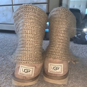 UGG Knit Sweater Boots